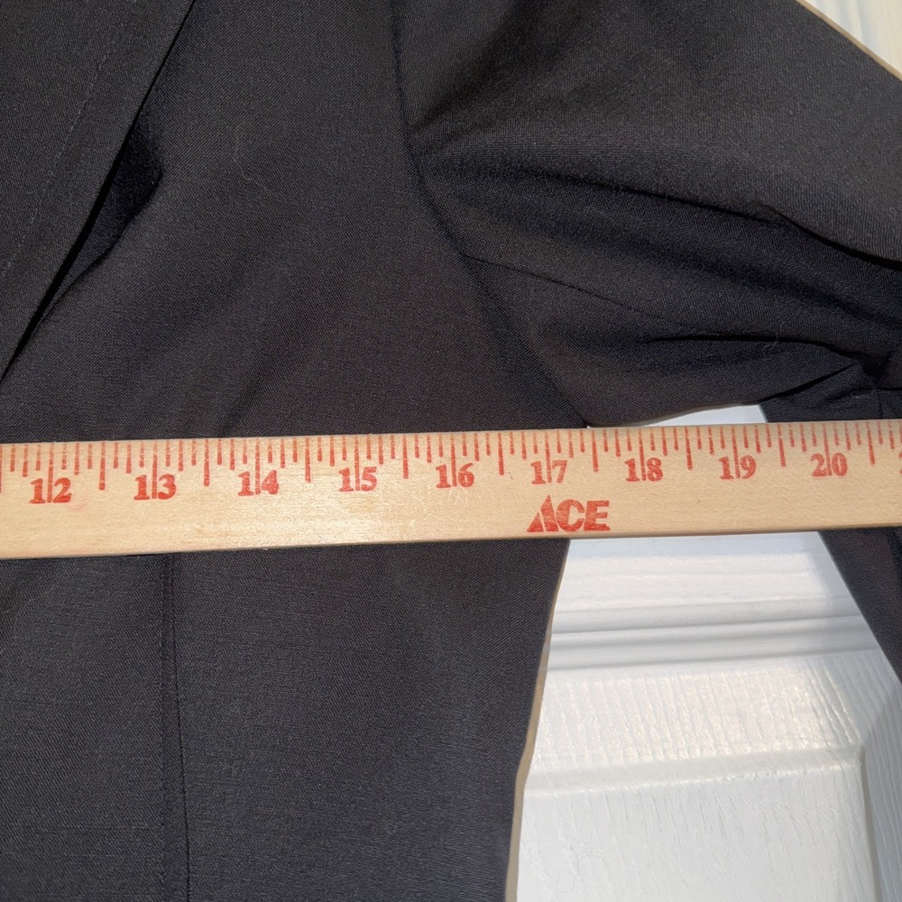 Theory Blazer 10 Charcoal Relleo Tailor Structured Workwear Office Minimalist - Picture 9 of 12